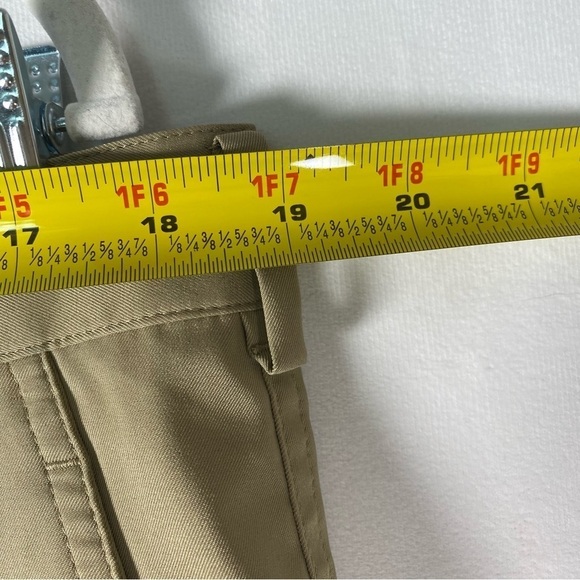 Nike Dri Fit Tech Golf Pants Beige Khaki Flat Front 319685-237 size 36x32 - Picture 7 of 11